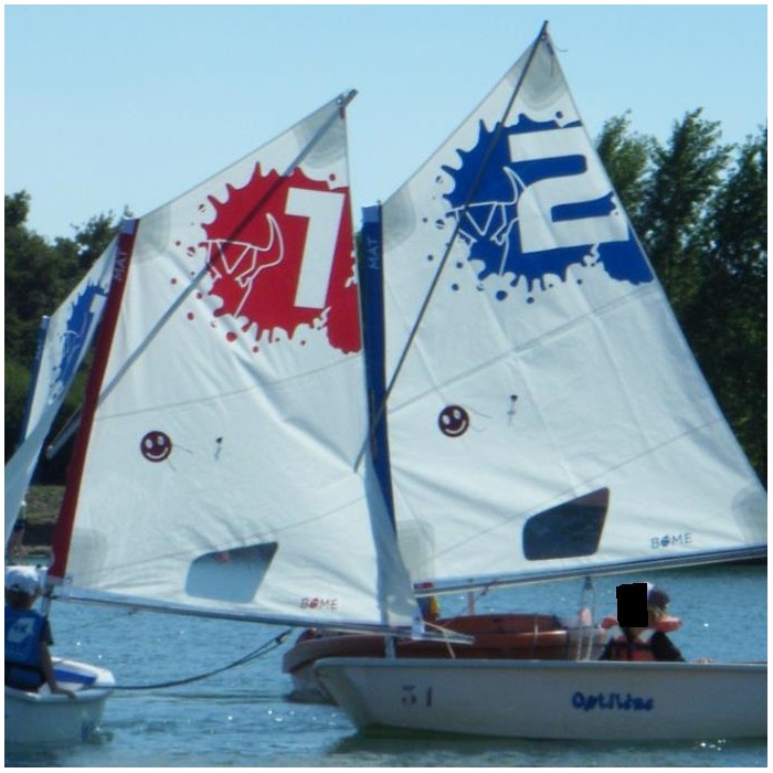 Voile Optimist Lot de 5 voiles