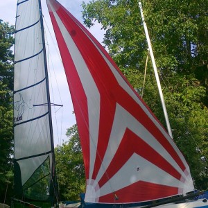 Spinnaker Katamaran 18 Fuss