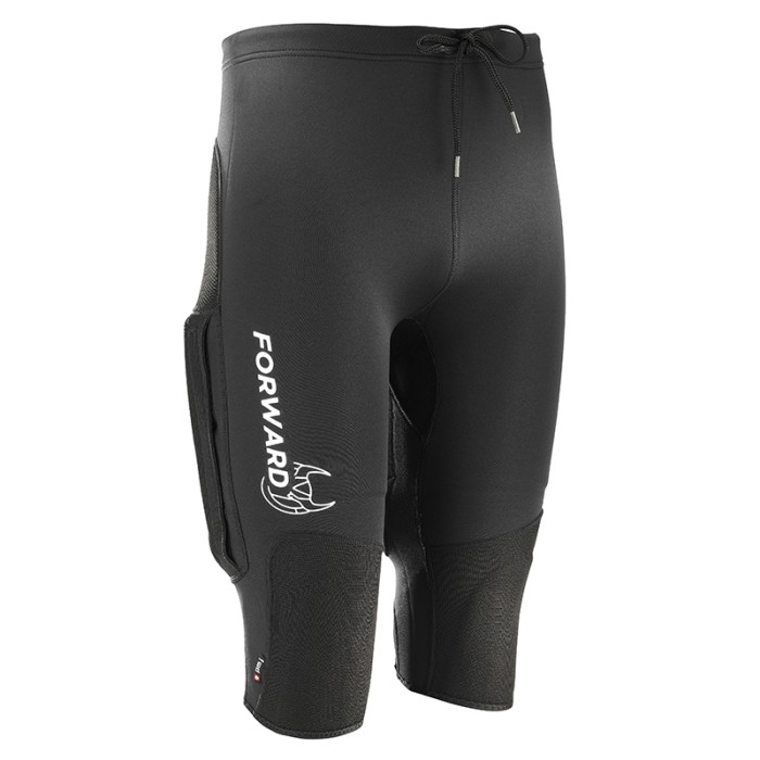3/4 NEO SHORT 2MM BLACK 3/4 NEO SHORT 2MM BLACK