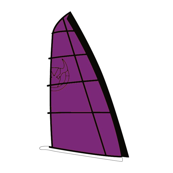 Grande voile Char à voile 6m2 Grande voile Char à voile 6m2