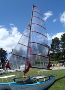 Nouveau jeu de voile transparent pour Hobie Cat 16 !