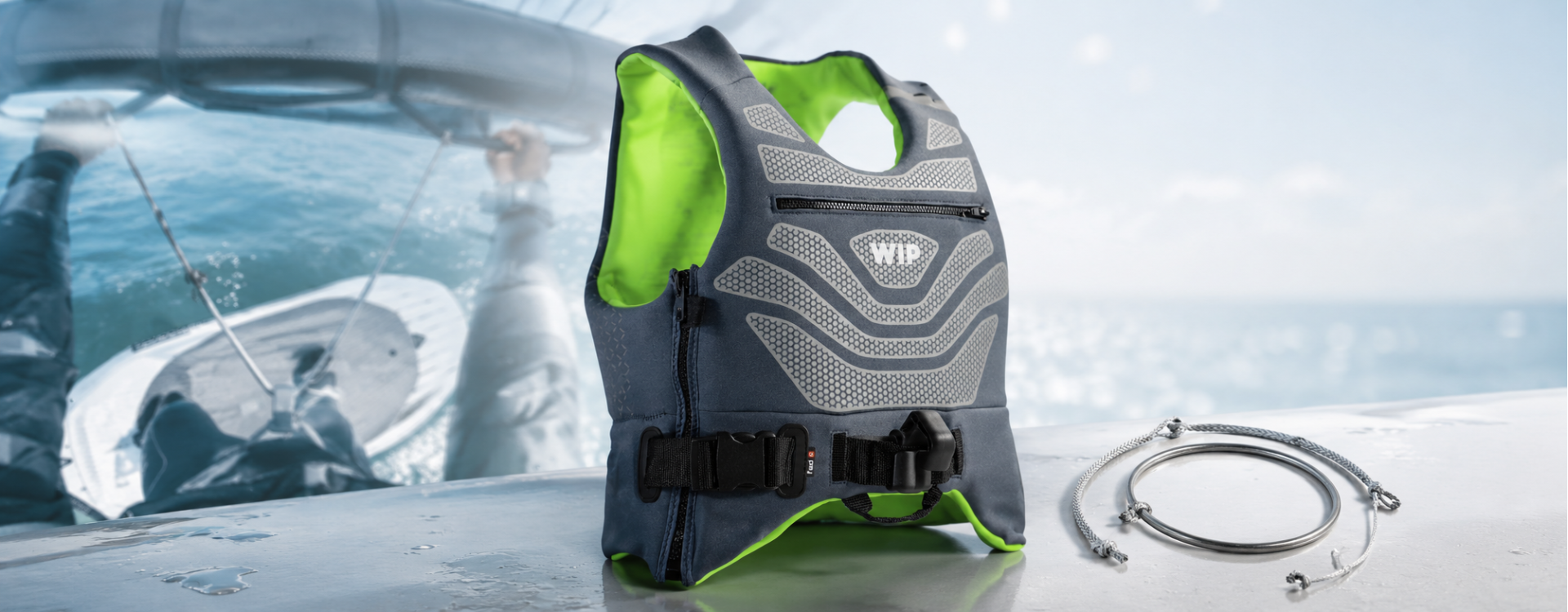 Wing Neo Vest 50N: free Wing Harness Line for better wingfoil sessions